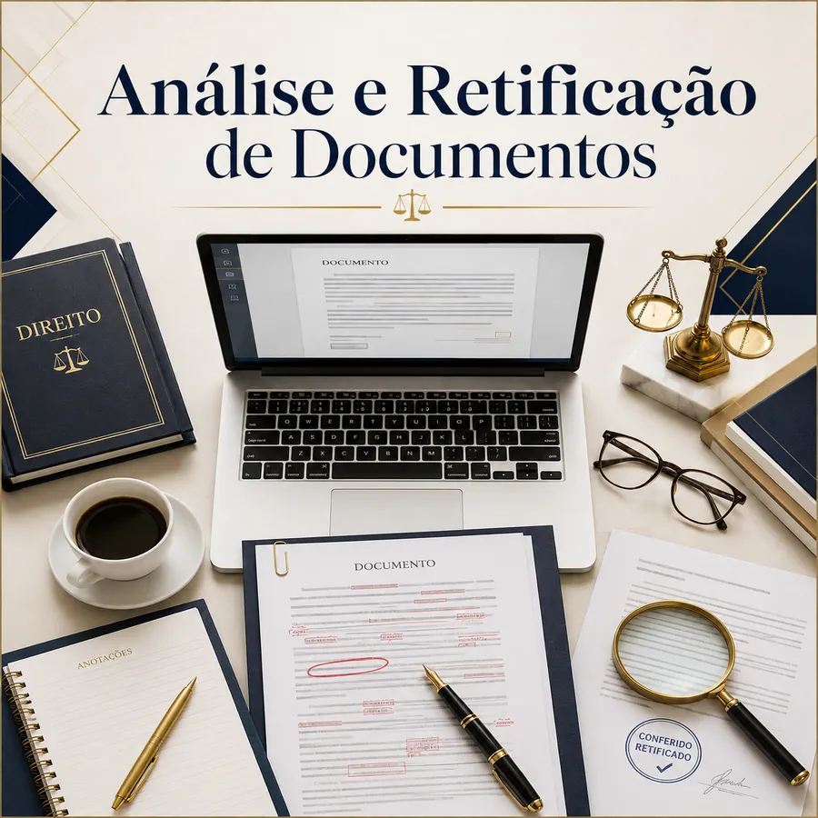 Análise e Retificação de Documentos