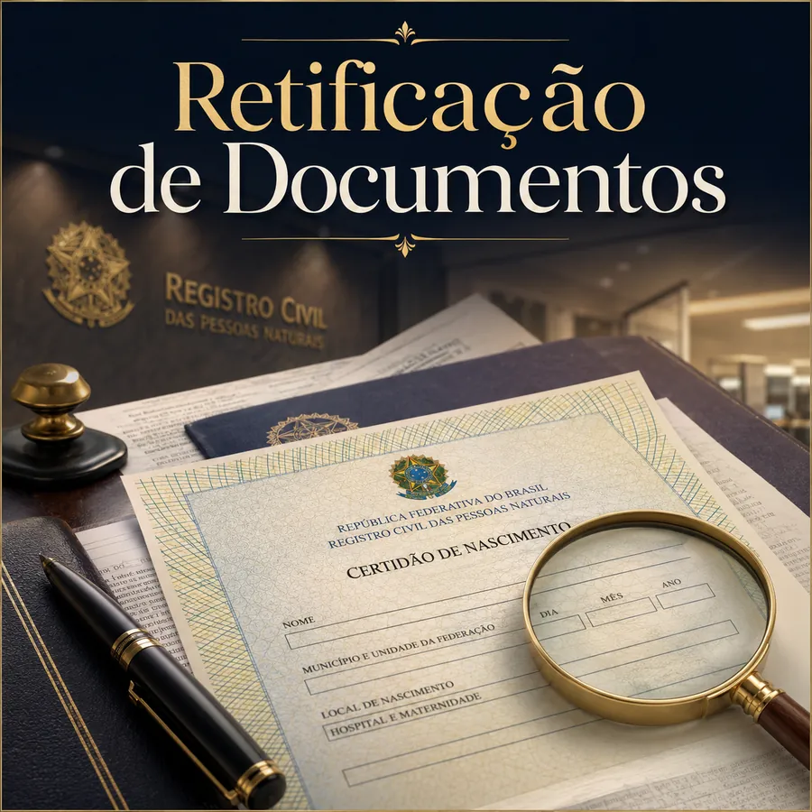 Como Retificar os Documentos